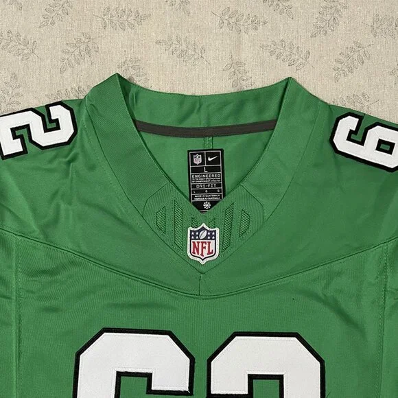 Philadelphia Eagles Green Jersey #62 KELCE NFL